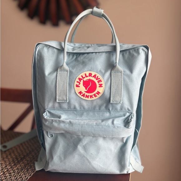 Fjallraven Handbags - Fjällräven Kånken Light Blue Backpack
